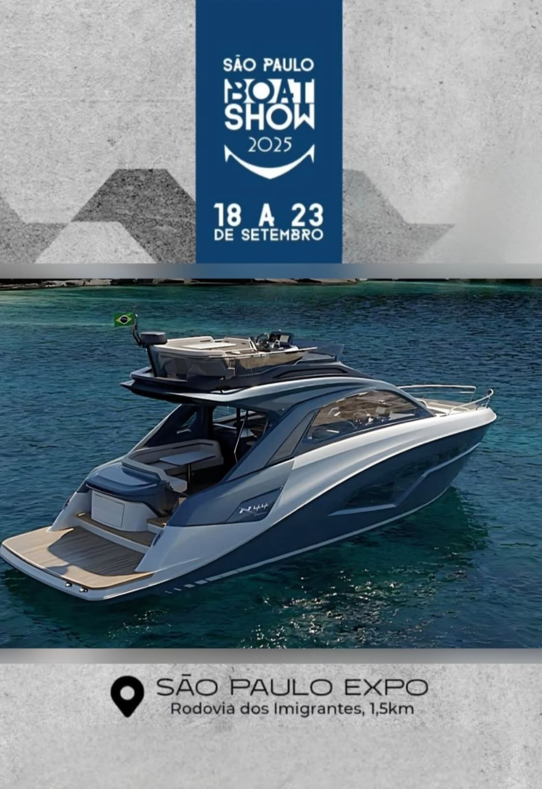 All Flags e NX Boats juntos no São Paulo Boat Show 2025